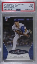 2018 Topps On Demand MLB Postseason /874 Walker Buehler #28 PSA 9 MINT 1c7