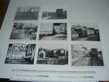 8 x Photographs Lynton & Barnstaple Railway Ernest Benthall - look like copies