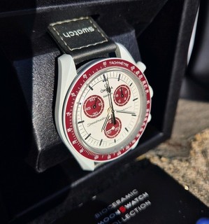Swatch x Omega Bioceramic Moonswatch "Mission to Pluto"