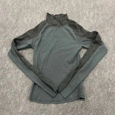 FREE PEOPLE Frankie Cuff Top Women's Size XS Black 78887106