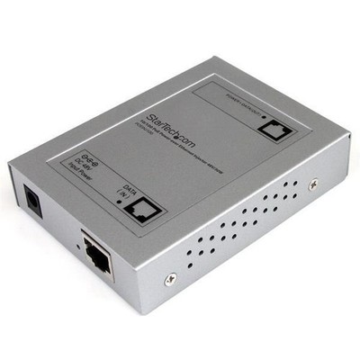 StarTech POEINJ100 10/100 PoE Power over Ethernet Injector 48V/30W