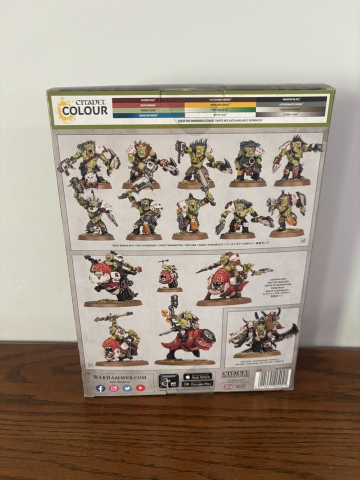 Orks Combat Patrol 10th Edition OOP Games Workshop Warhammer Beast ...
