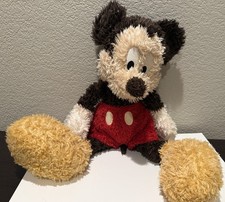 Disney Parks Original Mickey Mouse Limited 20" Plush Stuffed Animal Fluffy Toy