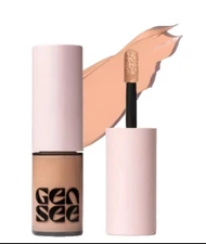 Gen See Mixed Media Matte Liquid Eyeshadow Linen 04 New 0.23 fl oz 7 ml With Box