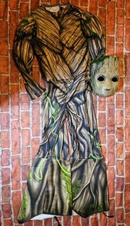 Rubies Marvel Guardians Of The Galaxy Groot Deluxe Costume Large 12 14 Padded