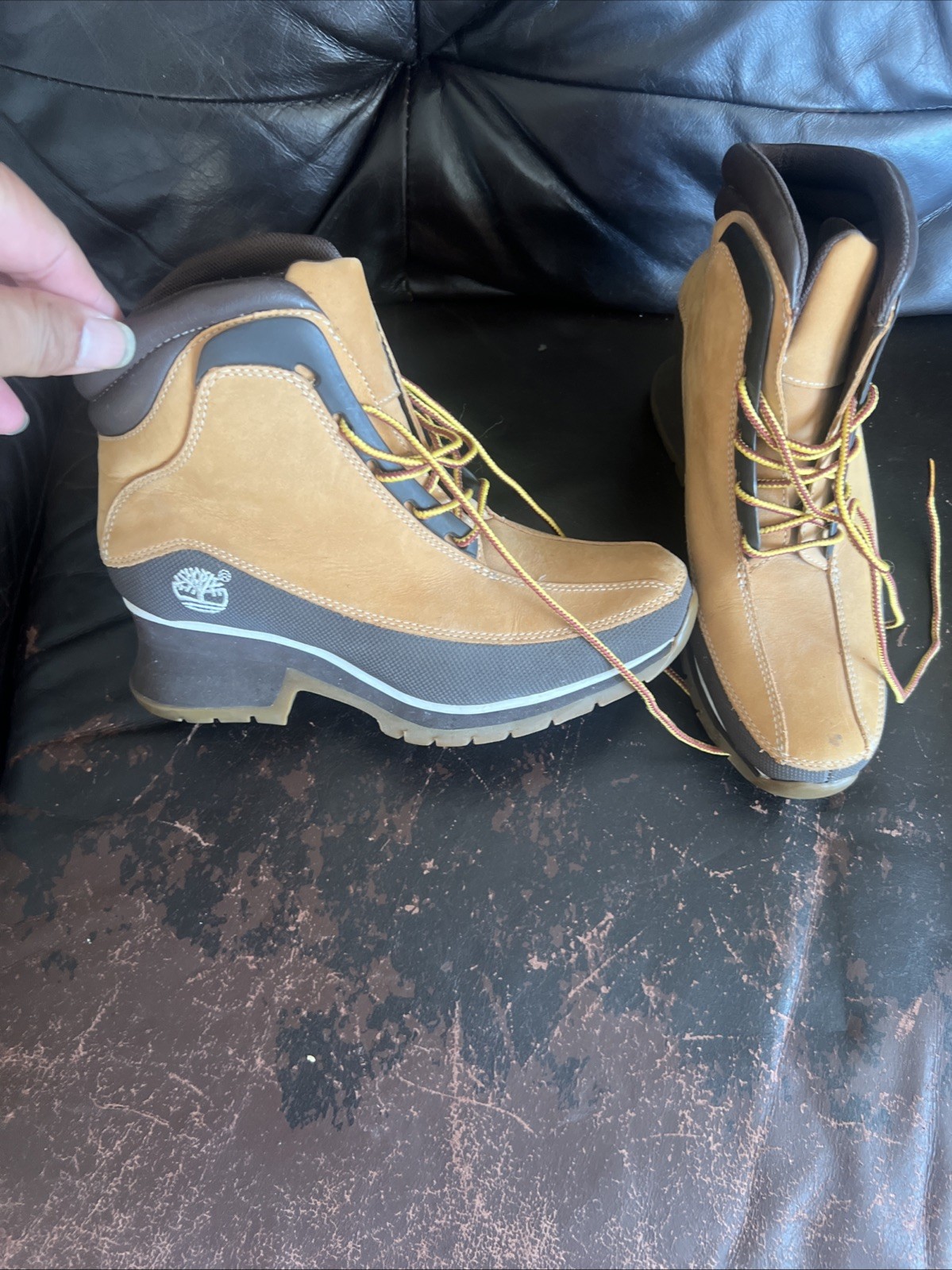 Women’s Timberland Boots Size 5 Wheat