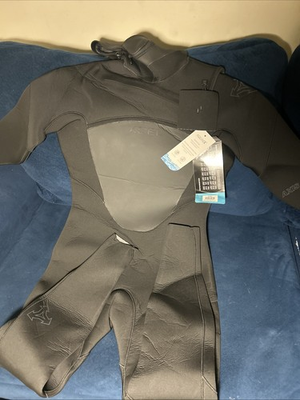 #ad Xcel Mens Axis Hooded 5 4mm Fullsuit size XLS Chart In Pictures $200.00