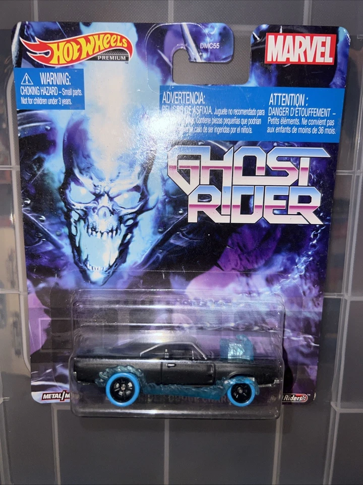 Hot Wheels Premium Marvel Ghost Rider ‘70 Dodge Charger - Image 3 of 4