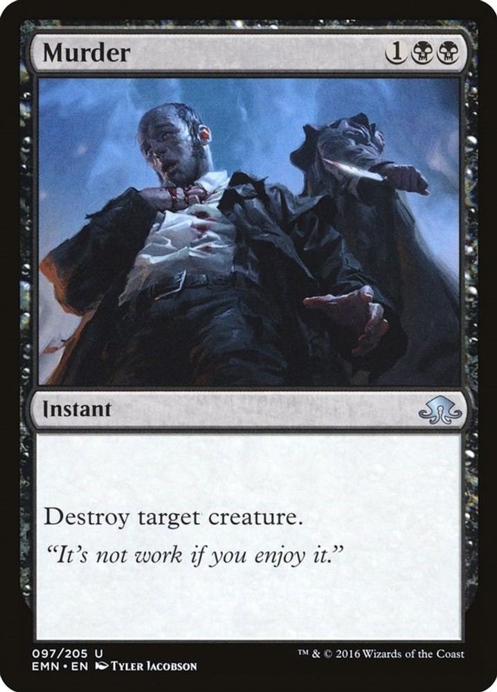 Murder #97 *Foil* (LP) Eldritch Moon (EMN) MTG