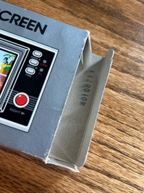 1981 Nintendo Game & Watch Wide Screen Turtle Bridge Fully Box Instru Working