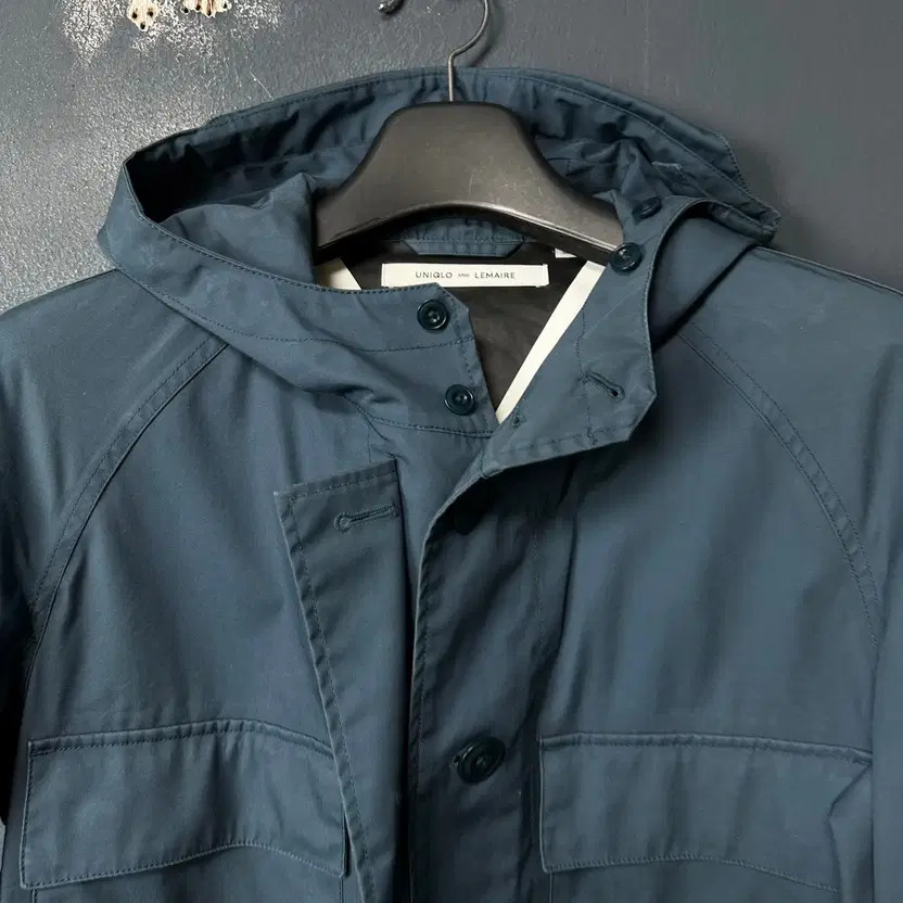 Uniqlo Lemaire Blue Windbreaker Jacket, Size 100 thumbnail 2