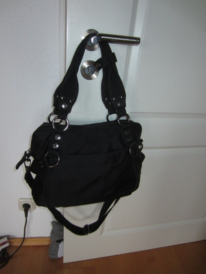 Tasche GGL George Gina Lucy Damenhandtasche Cheekicheeks schwarz