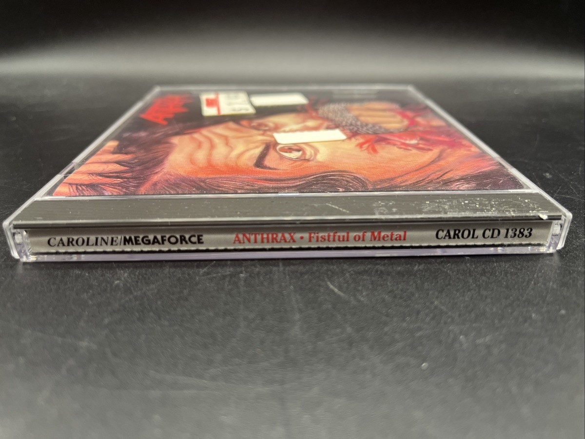Anthrax - Fistful of Metal CD Caroline Import Austria 80s Metal