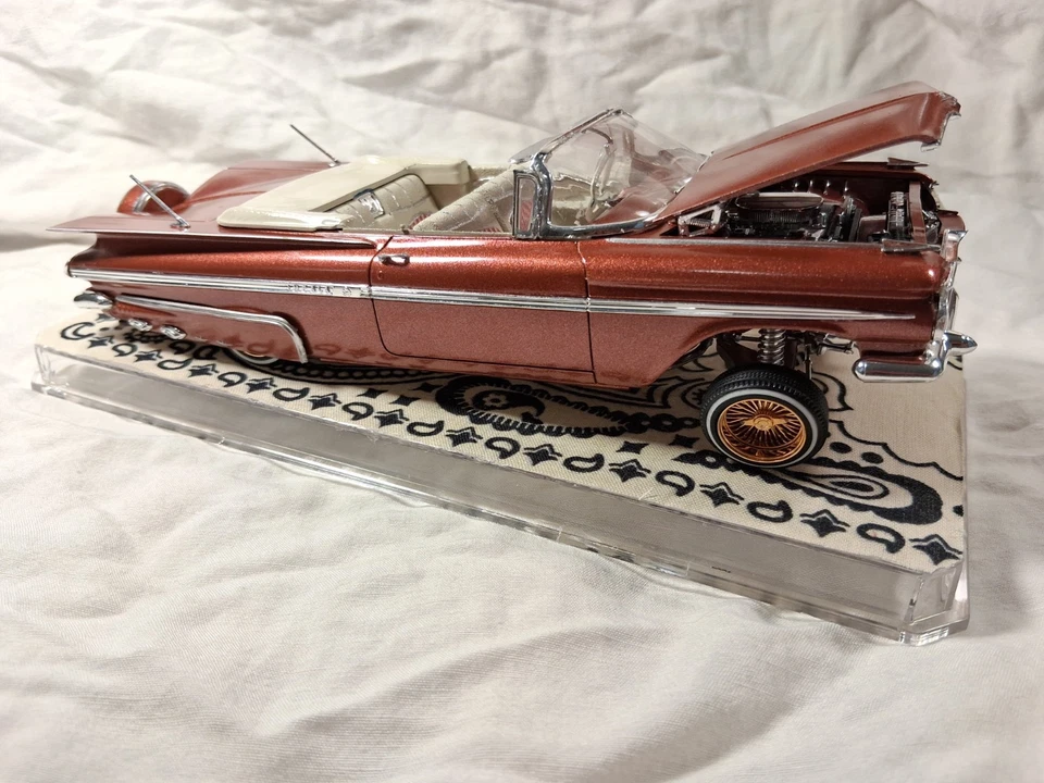 1959 Chevrolet Impala Convertible. Monogram 1/24 scale done ready for display! - Image 2 of 4
