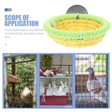 Hanging Bird Hideaway Bird Nests Cages Woven Bird House Bird Cages Parakeets 