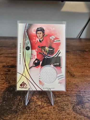 24-25 Connor Bedard SP Game Used Red Jersey