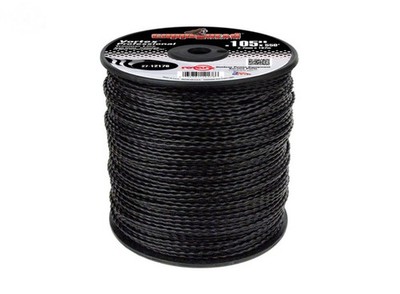 12176   Rotary Trimmer Line .105'' Vortex 550 ft Medium Spool (Black)