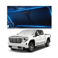 Windshield Sunshade for GMC Sierra 1500 2500 3500 SLT AT4 Denali 2019-2026 ...