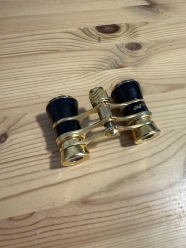 VINTAGE SELSI 3X22 Opera Binoculars. Made in Korea. Black and Gold. Alta Vista - 第 11/15 張圖片