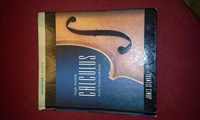 Single Variable Calculus: Early - Hardcover, by Stewart James - Very Good