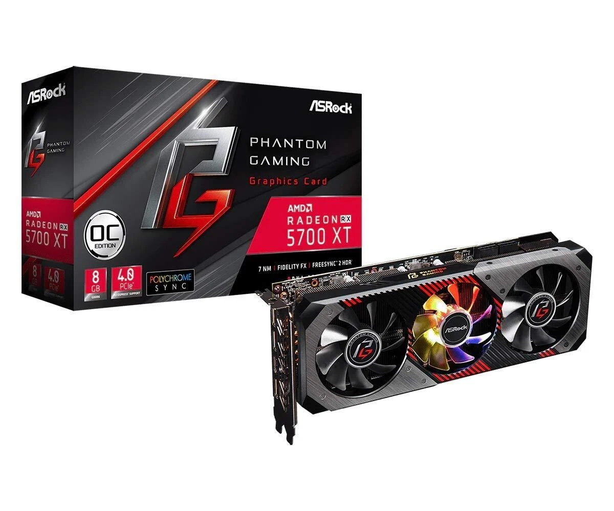 【未使用】RADEON RX5700 8G AMD Radeon RX 5700 AMD 8 GB Memory Computer Graphics Cards for