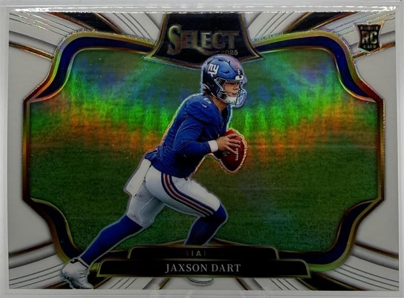 2025 Panini Select Field Level White Prizm Jaxson Dart RC #493 1/35