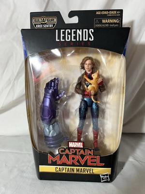 Marvel Legends CAPTAIN MARVEL Figure w/BAF KREE SENTRY NEW Hasbro 2018 T6
