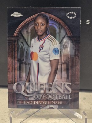 Kadidiatou Diani 2023-24 Topps Chrome Women s UEFA Queens Of Football QF-16