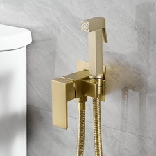 Wall Mounted Bidet Sprayer Set, Warm Water Bidet Sprayer Faucet for with Hot ...