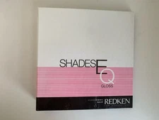 Redken Shades EQ Cream hair Color Swatch Book Binder/ Salon Stylist Chart