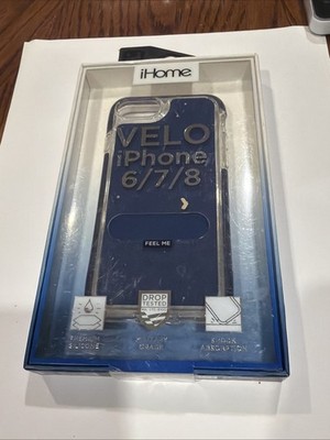Iphone 6/7/8/se Clear With Blue Home New