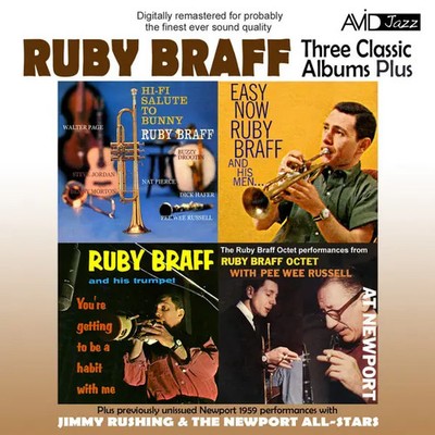 2xCD Ruby Braff Three Classic Albums Plus Avid Jazz