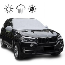 Nosnow Car Windshield Sun Shade Cover Snow Ice Protector XL 83.4x48 Windproof