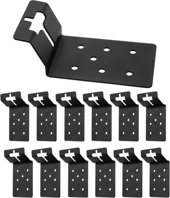 12 Pack T-Post Bracket 3'' T Post Mount Bracket