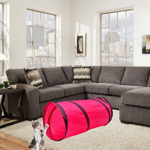 Cat Tunnel for Indoor Cats Pet Cat Kitten Rabbit Play Toys Tube Tunnel Intera... - Picture 2 of 8