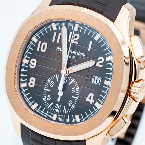 Patek Philippe Aquanaut 5968R-001 Rose Gold - FULL SET