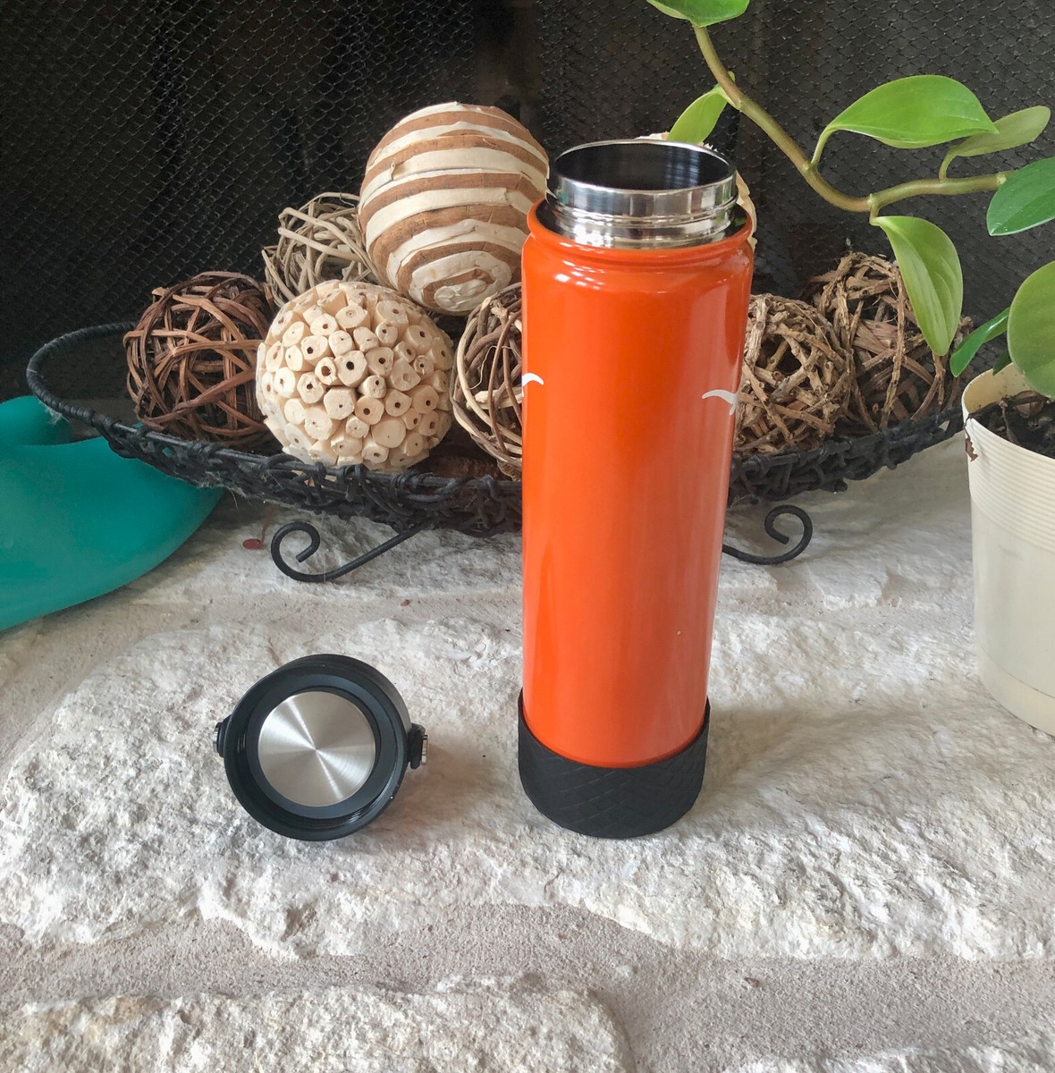 Texas Longhorns 24oz Insulated Stainless Steel thermal bottle