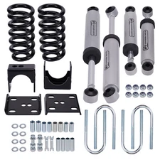 3" / 5" Drop Lowering Flip Kit for CHEVY C10 GMC C15 1973-1987 Springs & Shocks