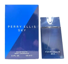 Perry Ellis Sky for Men 3.4 oz Eau de Toilette Spray New Authentic