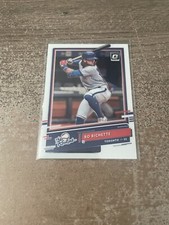 2020 Donruss Optic The Rookies #R-6 Bo Bichette RC Blue Jays Baseball Card