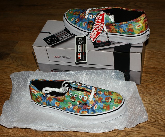 vans nintendo flip flop