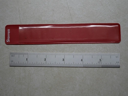 Starrett C601-6 Chrome Rule