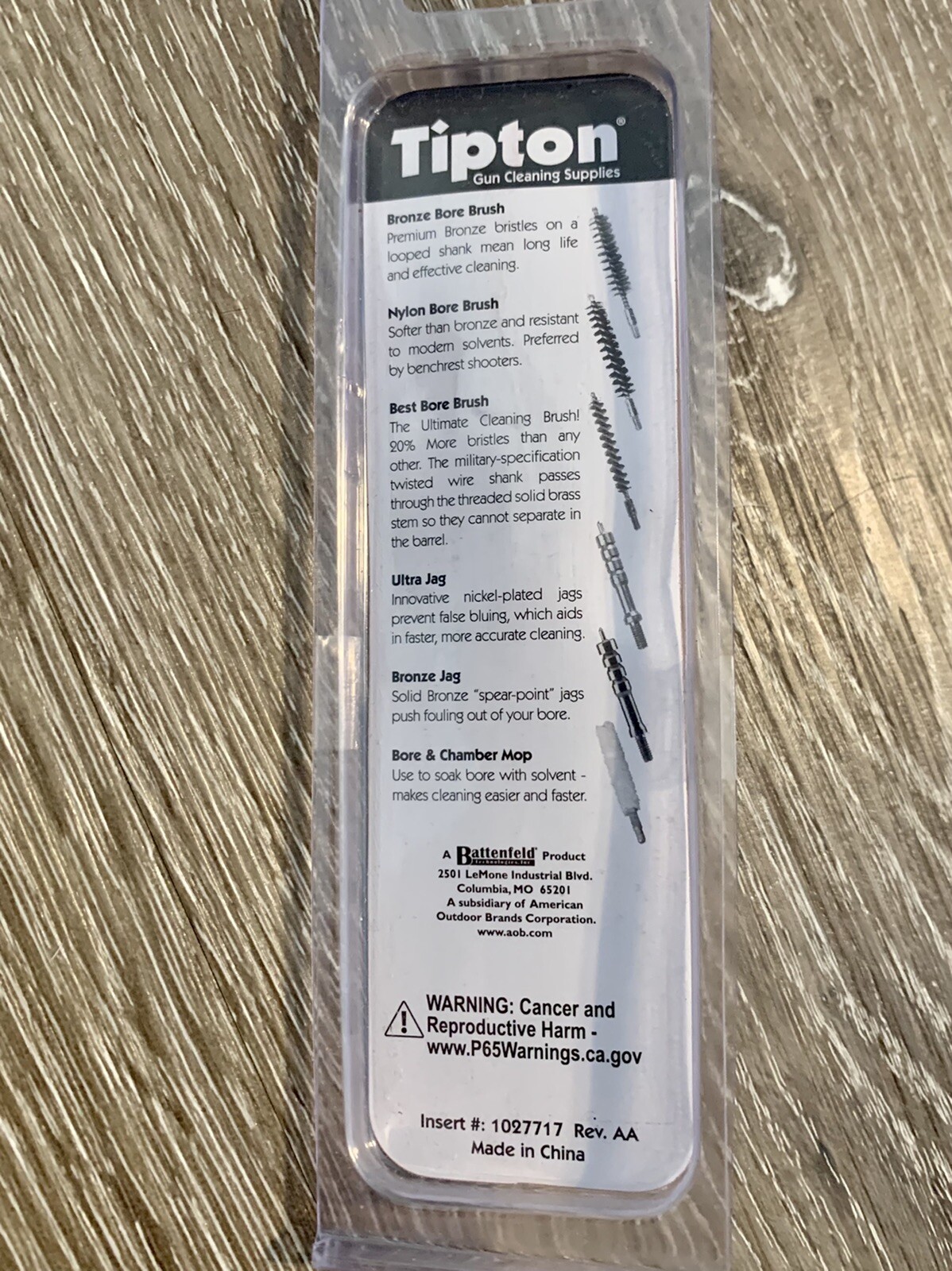 Tipton Brass Jag .45 caliber Cleaning Supplies .45 Caliber Brass Jag