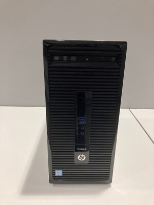 HP ProDesk 400 G3 120GB SSD 500GB HDD Intel Core i3-6100 3,7GHz 8GB RAM Wind. 11