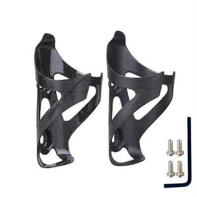 Fahrrad Flaschenhalter Leichter 3K UD Carbon Faser Cycling Trinkflaschenhalter