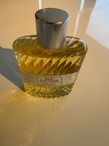 Eau Sauvage Christian Dior 3.4oz EDT Splash Men *Rare Vintage* Old Package