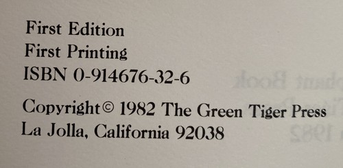 THE GREEN TIGER'S CARAVAN Book 1st Edition 1982 Childs Poems Stories Illustrated - Imagen 4 de 10