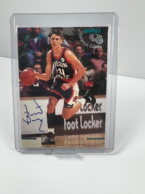 抽プレ　クレイモア　ポストカード　サイン SIGNED 1995 Classic Rookies - Autograph Edition #14 Brent Barry