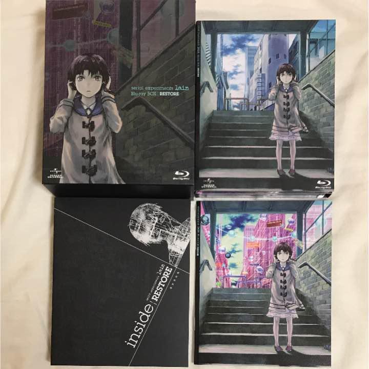 【新品】serial experiment lain Blu-ray BOX Serial Experiments Lain Restore Blu-ray Box set Limited