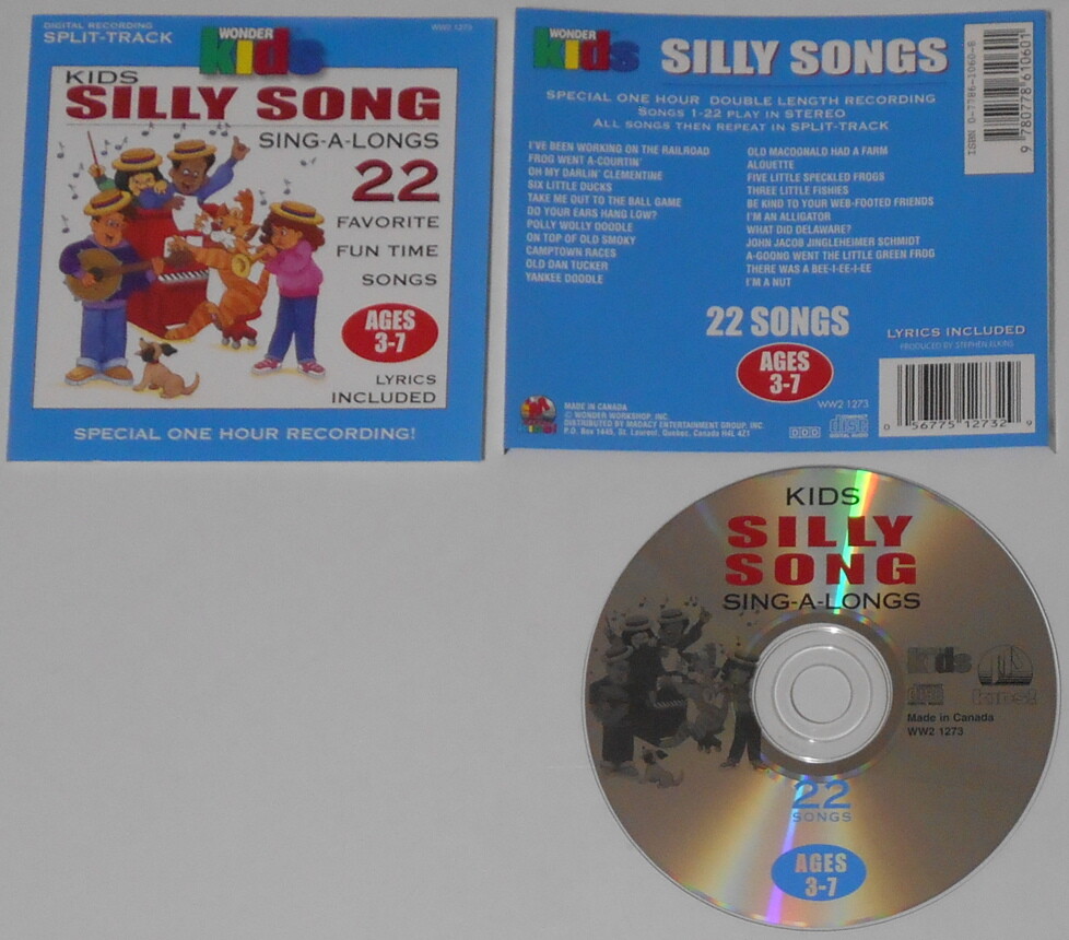 Kids Silly Songs sing-a-longs 22 Favorite All Time Songs